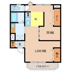 コーポレーションＴ＆Ｔ　Ａ棟の物件間取画像